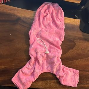 Pink Barbie Floral Dog Jumpsuit